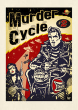 Load image into Gallery viewer, Murder Cycle A3 Signed Art Print
