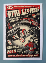 Load image into Gallery viewer, Vince Ray Viva Las Vegas 18, signed silkscreen print