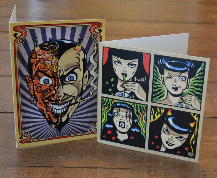 New Products! Vince Ray greeting cards.