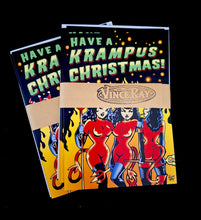 Load image into Gallery viewer, Krampus Christmas Card Set of 5