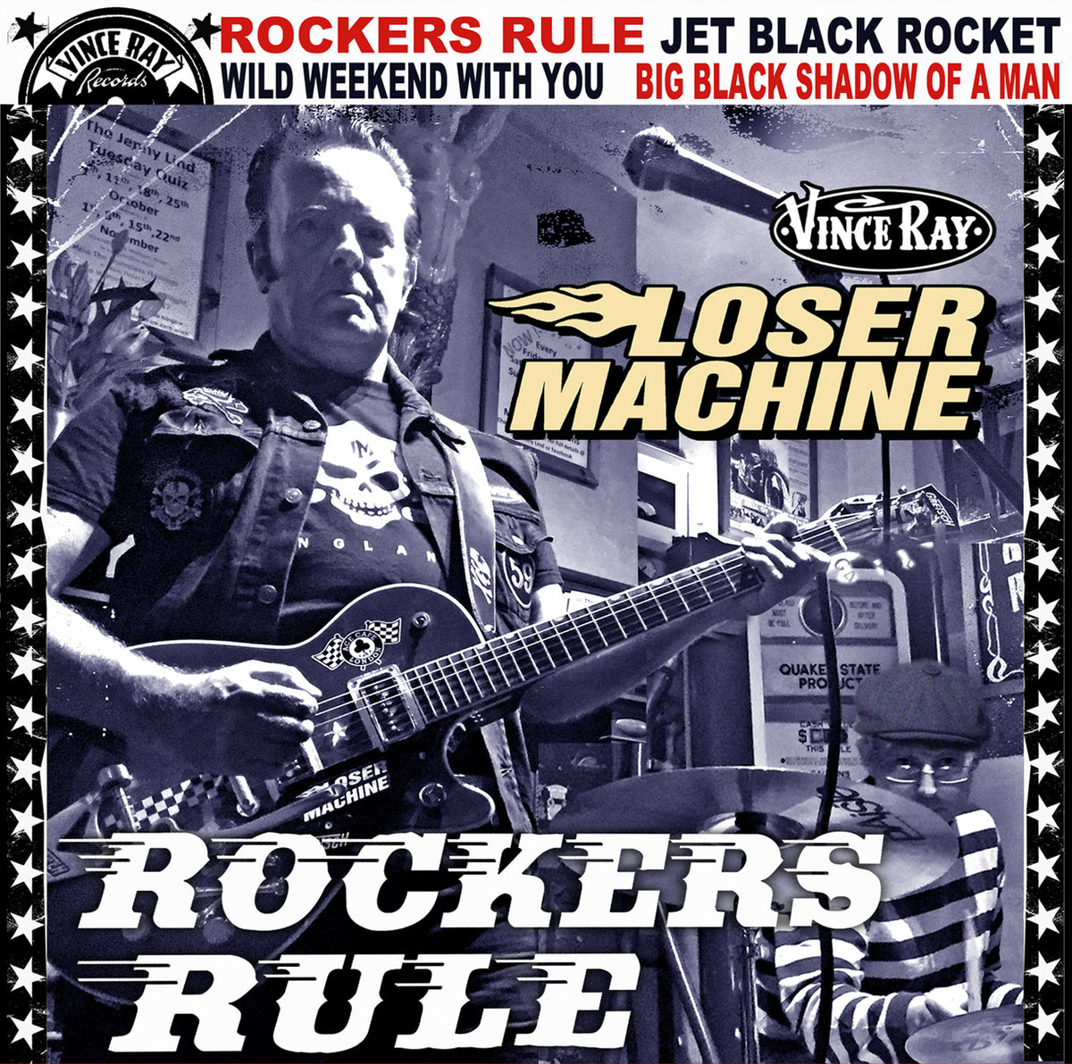 Rockers Rule CD 5 Track EP – Vince Ray
