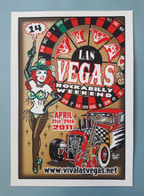 Load image into Gallery viewer, Viva Las Vegas Silk Screen Poster 14
