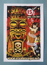 Load image into Gallery viewer, Viva Las Vegas Silk Screen Poster 15