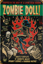 Load image into Gallery viewer, Zombie Doll Tin Signs