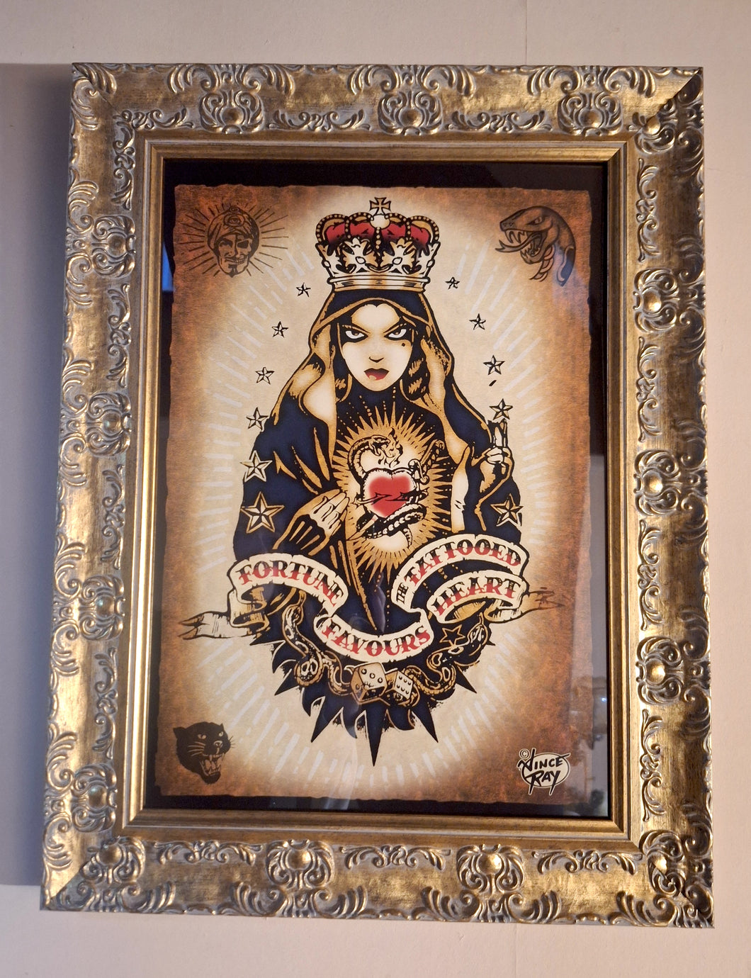 Voodoo Queen Framed A3 poster