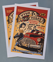 Load image into Gallery viewer, Viva Las Vegas Silk Screen Poster 16