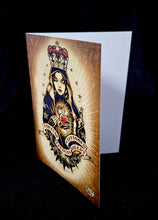 Load image into Gallery viewer, Voodoo Queen greetings card by Vince Ray