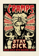 Load image into Gallery viewer, Stay Sick (The Cramps) A3 Poster Print