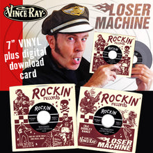 Load image into Gallery viewer, Vince Ray Loser Machine single vinyl record