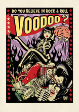Load image into Gallery viewer, Voodoo A3 Signed Art Print