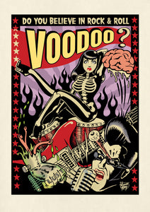 Voodoo A3 Signed Art Print